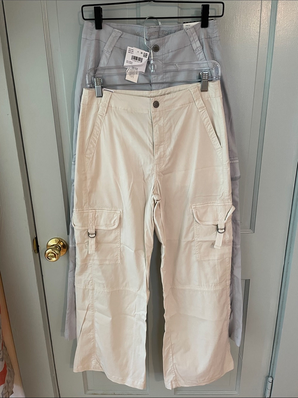 American Eagle Women’s  Dreamy Drape Cargo Pant Wide Leg 2